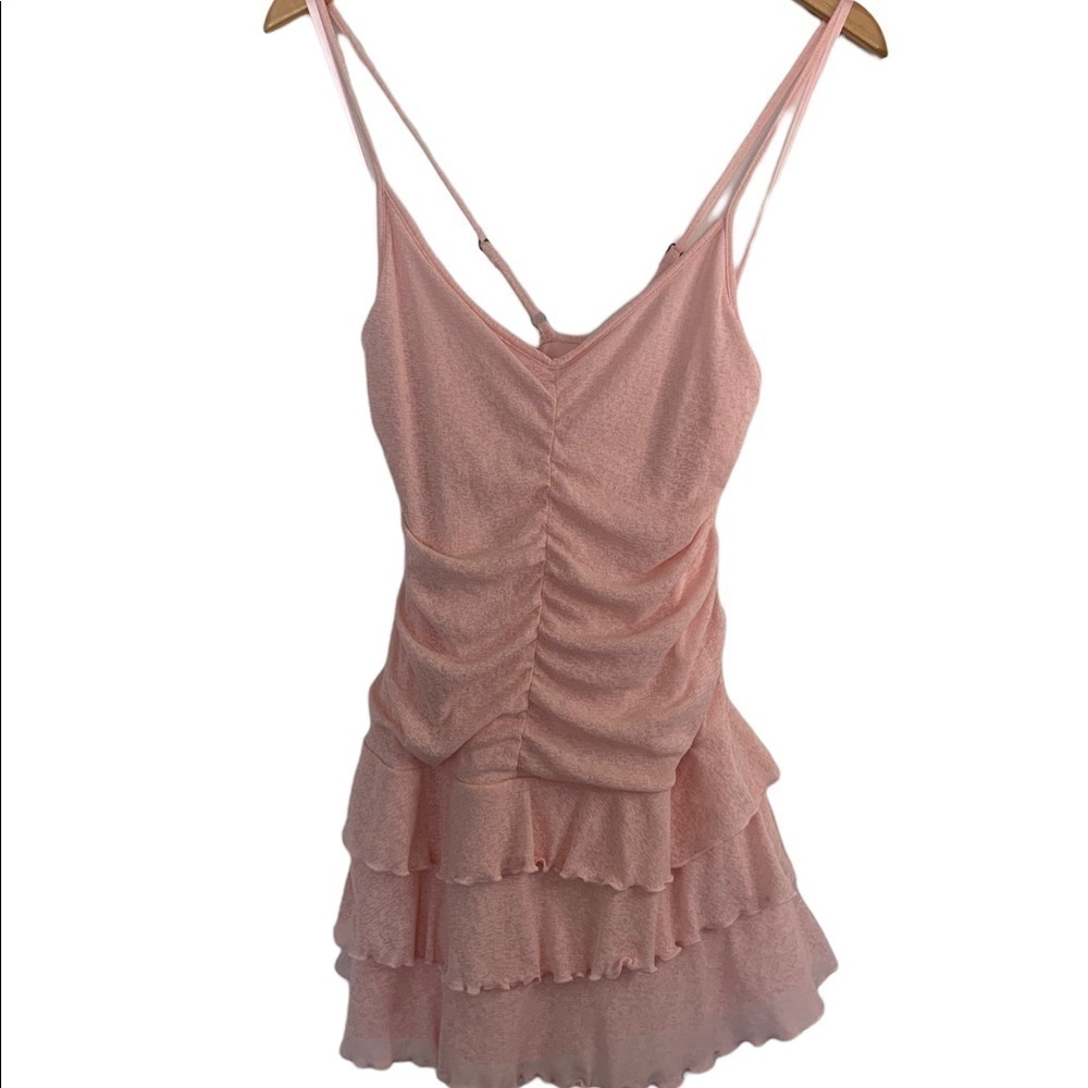 Wild Fable Ruched Sleeveless Mini Dress - Picture 2 of 12